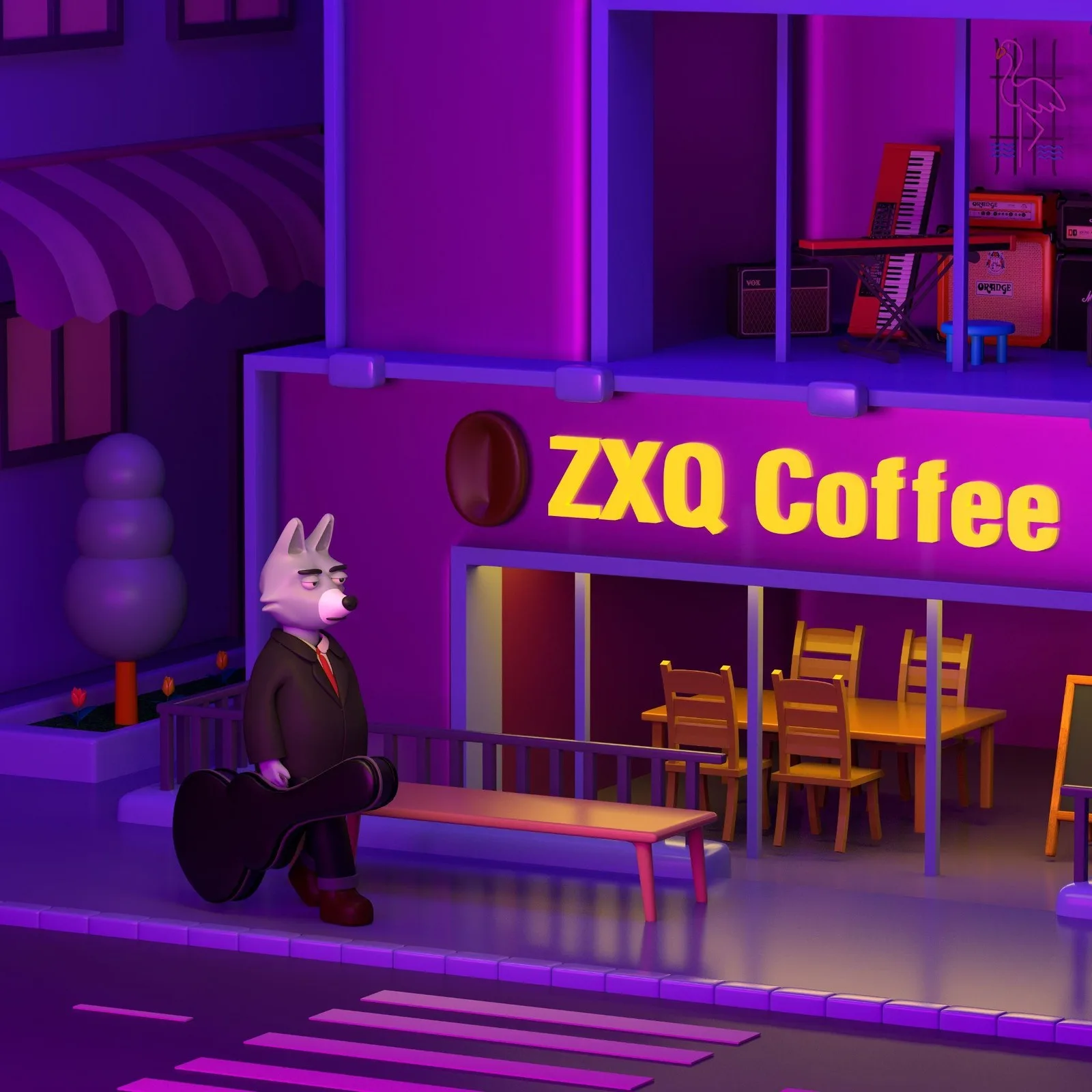 전시관(ZXQ) — Coffee Shop